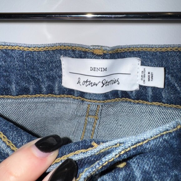 Straight Cut 99% Cotton Denim & Other Stories - Picture 4 of 6